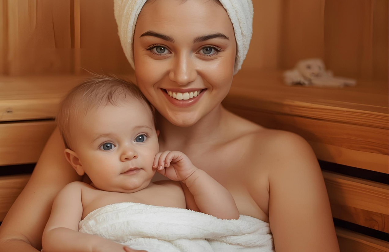 Баня для мам с малышами